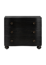 Charlie Nightstand, Distressed Black