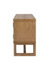 Daphne Media Console - Worn Oak Veneer