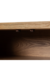 Daphne Media Console - Worn Oak Veneer