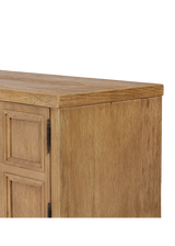 Daphne Media Console - Worn Oak Veneer