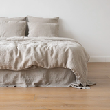 Stone Washed Linen Duvet, Natural
