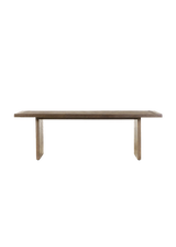 Cedric Dining Table, Worn Oak