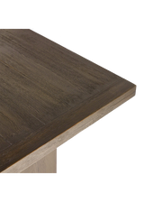 Cedric Dining Table, Worn Oak