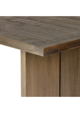 Cedric Dining Table, Worn Oak