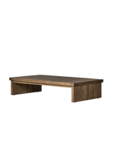 Cedric Coffee Table, Worn Oak