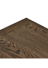 Cedric Coffee Table, Worn Oak