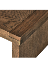 Cedric Coffee Table, Worn Oak